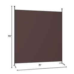 Costway Single Panel Room Divider Privacy Partition Screen For Office Home Coffee