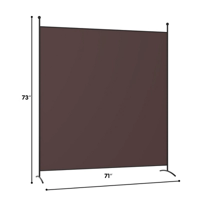 Costway Single Panel Room Divider Privacy Partition Screen For Office Home Coffee 1 Costway Single Panel Room Divider Privacy Partition Screen For Office Home Coffee