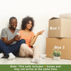 Creath Convertible Sectional Sofas, 3 Seat Couch-The Pop Home -Baxton Studio Shop GUEST dc65d917 ca2e 48c2 b2ec 5cf23b043fd6