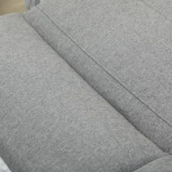 HOMCOM Modern Loveseat Recliner Sofa With Thick Sponge Padding, 2 Seater Couch Recliner Couch Manual Reclining Sofa Loveseat Couch, Gray -Baxton Studio Shop GUEST dc7b37f3 3ff8 490c aee3 894aca289f97