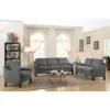 Zapata Sofas Gray - Acme Furniture