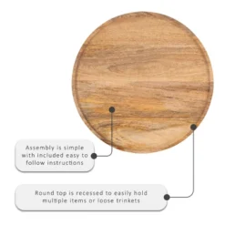 Sonrisa Side Table Copper - Powell Company -Baxton Studio Shop GUEST dc8f0151 8bc6 404d bb82 f1f281c19f78