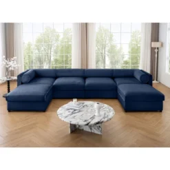 Modular Sectional Sofa With Storage, Extra Large U Shaped Sectional Couch For Living Room, Convertible Modular Sofa Couch With Storage Ottoman 23 Modular Sectional Sofa With Storage, Extra Large U Shaped Sectional Couch For Living Room, Convertible Modular Sofa Couch With Storage Ottoman -Baxton Studio Shop GUEST dcdd7ef7 40c6 40dd 804e 4772c5f70bee