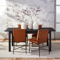 Wood Dining Table Black - Hearth & Hand™ With Magnolia
