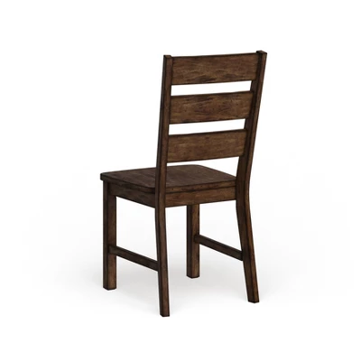 Set Of 2 Kopec Industrial Side Chairs Walnut - HOMES: Inside + Out 5 Set Of 2 Kopec Industrial Side Chairs Walnut - HOMES: Inside + Out - Image 5