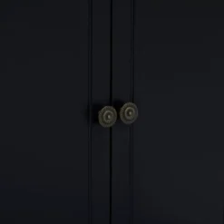 Glam Mirror And Wood Storage Cabinet Black - Olivia & May 22 Glam Mirror And Wood Storage Cabinet Black - Olivia & May -Baxton Studio Shop GUEST dda03989 7308 4d2f be5e 2b0ef639e270