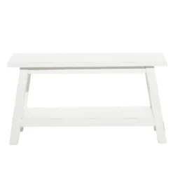 Farmhouse Solid Wood Bench White - Olivia & May 9 Farmhouse Solid Wood Bench White - Olivia & May -Baxton Studio Shop GUEST ddb21237 7dff 4177 ab70 738965c46e8a