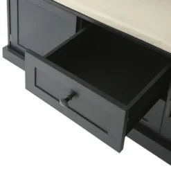 TIRAMISUBEST Black Hall Tree With 3 Hooks - The Ultimate Entryway Organizer For Storage -Baxton Studio Shop GUEST ddd6badd 6716 441e 9d1f 3dbd0c08978b