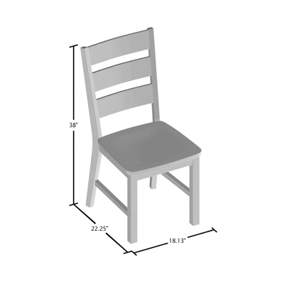 Set Of 2 Kopec Industrial Side Chairs Walnut - HOMES: Inside + Out 12 Set Of 2 Kopec Industrial Side Chairs Walnut - HOMES: Inside + Out - Image 12
