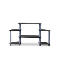 Orbit And Silver 3 Tier TV Stand For TVs Up To 40" Black/Silver - Baxton Studio 5 Orbit And Silver 3 Tier TV Stand For TVs Up To 40" Black/Silver - Baxton Studio -Baxton Studio Shop GUEST df26776e 931d 49da ab4f bf545a3f234a