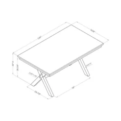 6pc Arga Solid Wood Dining Set Gray/Antique White - HOMES: Inside + Out -Baxton Studio Shop GUEST df36bb97 1ccd 4030 ab62 da600810a989