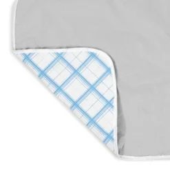 Dritz Clothing Care Ironing Pad No-Slip Backing: Gray Polyester & Cotton, Non-Slip Household Ironing Board Pad