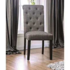 5pc Hedgeburn Round Dining Set - HOMES: Inside + Out -Baxton Studio Shop GUEST dfda4f73 eb8f 423e a285 590ea2aa16a7