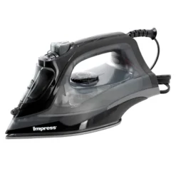Impress Mid-Sized Spray Steam And Dry Iron In Black With Motion Auto-Shutoff -Baxton Studio Shop GUEST e00ac39c 6b50 4872 b12d 8f1273e9dd69