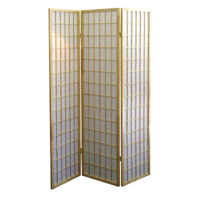 3 Panel Shoji Room Divider - Ore International 3 3 Panel Shoji Room Divider - Ore International - Image 3
