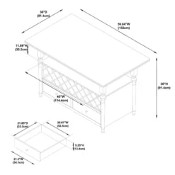 Brayden Counter Table Frost - Powell Company -Baxton Studio Shop GUEST e020866d 803d 4e7f a05a 5d6a089f18e7