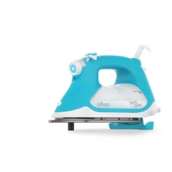 Oliso ProPlus Smart Iron Turquoise: Ceramic Soleplate, Automatic Shut-Off, 1800W, Vertical Steam, Anti-Drip, 12.7oz Tank