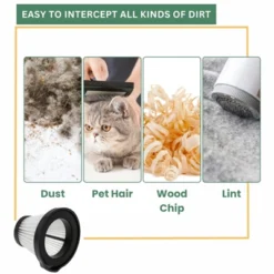 Nispira HEPA Filter Replacement Compatible With Xiaomi Deerma DX115 DX115S DX115C Handheld Portable Vacuum Cleaner, 6 Packs -Baxton Studio Shop GUEST e06b9be4 2ab5 4d7a bc43 c91038b4ef47