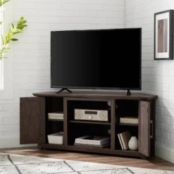 Camden Corner TV Stand For TVs Up To 50" - Crosley -Baxton Studio Shop GUEST e07ad289 2798 4f2f adc2 3c6cd65eb190