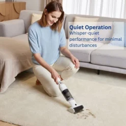 Tineco GO Mini Pet Cordless Handheld Vacuum Cleaner White/Black: HEPA Filter, 2 Speeds, Lithium Ion Battery, 0.2L Capacity -Baxton Studio Shop GUEST e09a58f6 ea4c 43cf a58d ccebd5150a4b