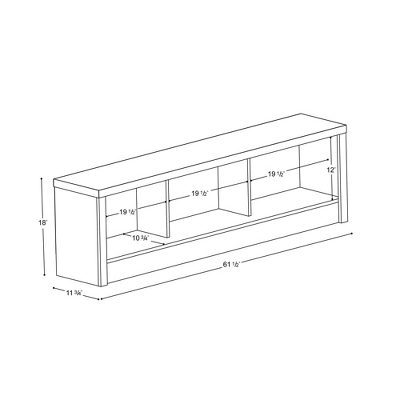 Calla Entryway Bench White - Prepac 2 Calla Entryway Bench White - Prepac - Image 2