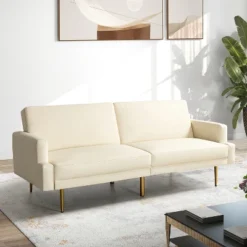 Lanna 76"Wide Vegan Leather Modern Style Convertible Futon Sofa Bed For Living Room Guest Bedroom | ARTFUL LIVING DESIGN 24 Lanna 76"Wide Vegan Leather Modern Style Convertible Futon Sofa Bed For Living Room Guest Bedroom | ARTFUL LIVING DESIGN -Baxton Studio Shop GUEST e0a5820e 7e8f 4c39 b03a f0b76a02244e