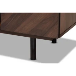 Berit Wood TV Stand For TVs Up To 70" Walnut - Baxton Studio -Baxton Studio Shop GUEST e10622c0 9487 4fae 82ad 8c078316d7b0