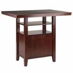 Albany High Table With Cabinet Walnut - Winsome -Baxton Studio Shop GUEST e1253020 055c 4646 b1f0 49e3b0ce0eef