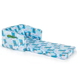 Costway 2-in-1 Convertible Kids Sofa To Lounger Flip-Out Chair W/Storage Pocket -Baxton Studio Shop GUEST e1331a7f 53b2 4ec3 9fd4 dfe184796e11