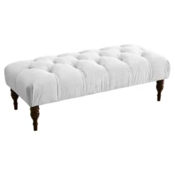 Edwardian Upholstered Tufted Bench - Skyline Furniture 11 Edwardian Upholstered Tufted Bench - Skyline Furniture -Baxton Studio Shop GUEST e169c8cf e9ff 462e b8b5 47f7bd8f37f6