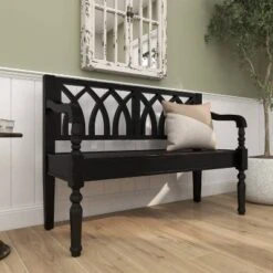 Farmhouse Wood Sitting Bench - Olivia & May 27 Farmhouse Wood Sitting Bench - Olivia & May -Baxton Studio Shop GUEST e1aab6ba 97da 43a0 a07c 06058b640b6e