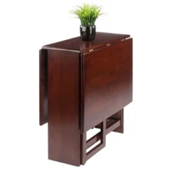 Clara Double Drop Leaf Dining Table Walnut - Winsome -Baxton Studio Shop GUEST e1afd3ad 4138 4c51 9f21 055ba8e8d190