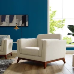 Chance Upholstered Fabric Armchair - Modway -Baxton Studio Shop GUEST e22684f7 6244 4ad3 aa20 1a5460793ffc