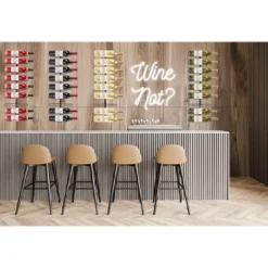 Sorbus Wall Mounted Wine Bottle Rack 18 Sorbus Wall Mounted Wine Bottle Rack -Baxton Studio Shop GUEST e2330b85 d70e 4814 bebc d89a76826130