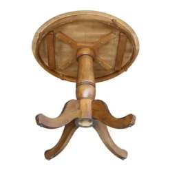 Morgan 30" Round Top Pedestal Table - International Concepts -Baxton Studio Shop GUEST e26dba57 3fdc 4c62 b69b e89e5c24d540