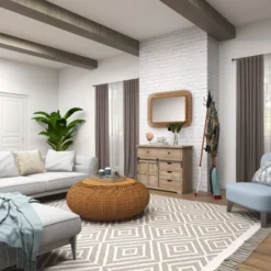 Metal Nautical Style Coat Rack Tripod Base - Olivia & May -Baxton Studio Shop GUEST e278af7c 1b74 4262 9856 43cb7834d52d