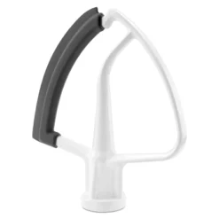 KitchenAid 5qt Tilt-Head Flex Edge Beater- KFE5T: Mixer Paddle Attachment, Dishwasher-Safe, Metal, White -Baxton Studio Shop GUEST e283b69f b0c2 4f23 8431 adeb77fd6c9a