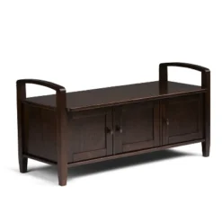 44" Norfolk Solid Wood Entryway Storage Bench - WyndenHall -Baxton Studio Shop GUEST e3ae0552 0c59 46ba 96ca 4bee4343b319