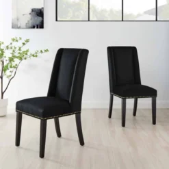 Set Of 2 Baron Performance Velvet Dining Chairs - Modway -Baxton Studio Shop GUEST e3ff1931 4d97 41bb 8b0b a5b13eb34442