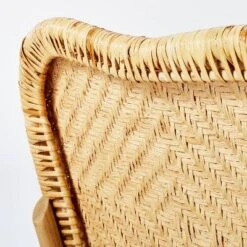 Interlaken Rattan With Woven Seat And Back Dining Chair - Threshold™ Designed With Studio McGee -Baxton Studio Shop GUEST e459569a 5230 46a4 8b5b b64f93ba4aa3