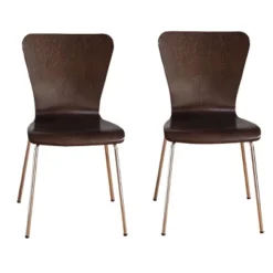 Set Of 2 Pisa Modern Bentwood Dining Chairs - Buylateral -Baxton Studio Shop GUEST e499a805 e68e 41ea aa57 9913b1c7639f