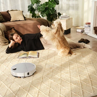 Roborock Saros 10 Robot Vacuum Mop, 3.14" Ultra-Thin Design, Auto Mop Detachment, 0% Hair Tangling, 22,000 Pa Suction Multi-Function Dock 9 Roborock Saros 10 Robot Vacuum Mop, 3.14" Ultra-Thin Design, Auto Mop Detachment, 0% Hair Tangling, 22,000 Pa Suction Multi-Function Dock - Image 9