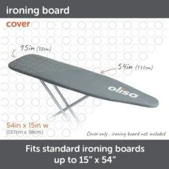 Oliso Ironing Board Cover Gray