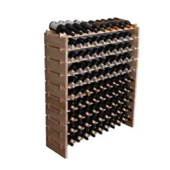 Itopfox Freestanding Wooden Wine Rack Cabinet, Stackable Storage Modular Countertop Holder For 100 Bottles 14 Itopfox Freestanding Wooden Wine Rack Cabinet, Stackable Storage Modular Countertop Holder For 100 Bottles -Baxton Studio Shop GUEST e5050813 4f5d 401a b51c efac2b33c750