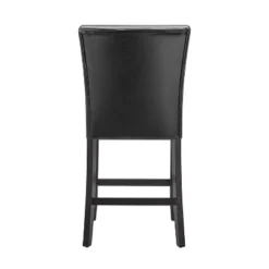 26" Set Of 2 Carrara Counter Height Barstools Black - Steve Silver -Baxton Studio Shop GUEST e5cdf6ae 7392 43f3 8586 eb6891e92016