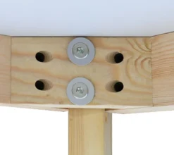 Norman9075+Spoon 4 -Piece Round-Shaped With 4 Upholstered Chairs Dining Set -The Pop Maison 12 Norman9075+Spoon 4 -Piece Round-Shaped With 4 Upholstered Chairs Dining Set -The Pop Maison -Baxton Studio Shop GUEST e8100825 b9b8 4517 b7df 7922ad06feee