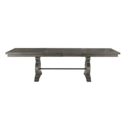 Stanford Extendable Dining Table Dark Ash - Picket House Furnishings