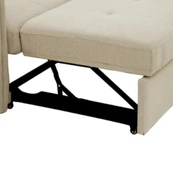 Racxily 96" Multi-Functional Pull-Out Sofa Bed L-Shape Sectional Sofa With Adjustable Headrest, Wireless Charging, Cup Holders And Hidden Storage 23 Racxily 96" Multi-Functional Pull-Out Sofa Bed L-Shape Sectional Sofa With Adjustable Headrest, Wireless Charging, Cup Holders And Hidden Storage -Baxton Studio Shop GUEST e8296559 784f 4b78 9938 7dbadc26aeda