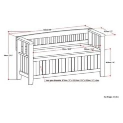 Normandy Solid Wood Entryway Storage Bench - Wyndenhall -Baxton Studio Shop GUEST e84c36de f65a 40fd ac0f d251053e13c0