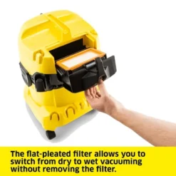 Karcher WD 4 (New) Corded Wet/Dry Vacuum, Heavy Duty Canister Vac -Baxton Studio Shop GUEST e8a862c1 8dd9 42b4 ab70 59b36f697d5a